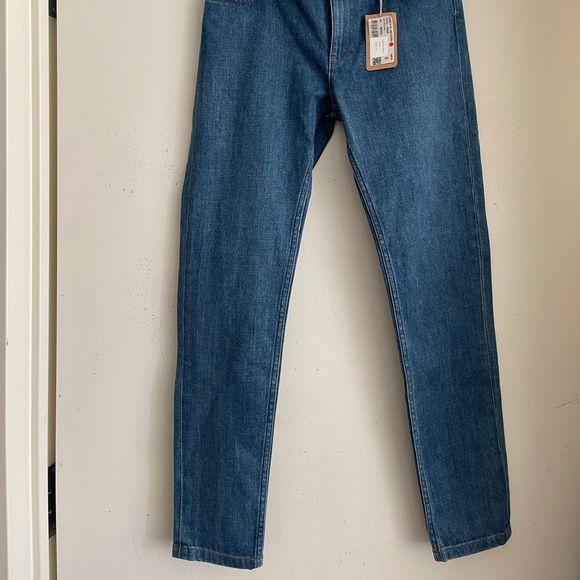 A.P.C Indigo Etroit Court Jeans NWT - Picture 4 of 7